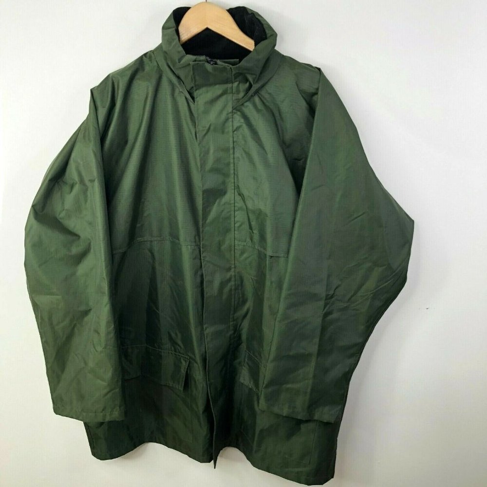 Viking Open Road Rip-Stop 150D Rain Jacket Green